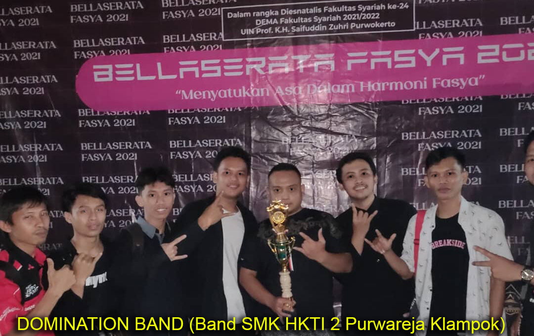 Grup Band SMK HKTI 2 Juara 1 Dalam Lomba Band Antar SMK Se Karesidenan