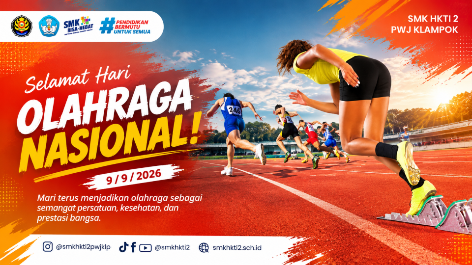 Selamat Hari Olahraga Nasional 2026